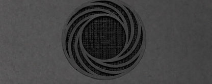Close-up of the AURA Boost swirl outlet grille